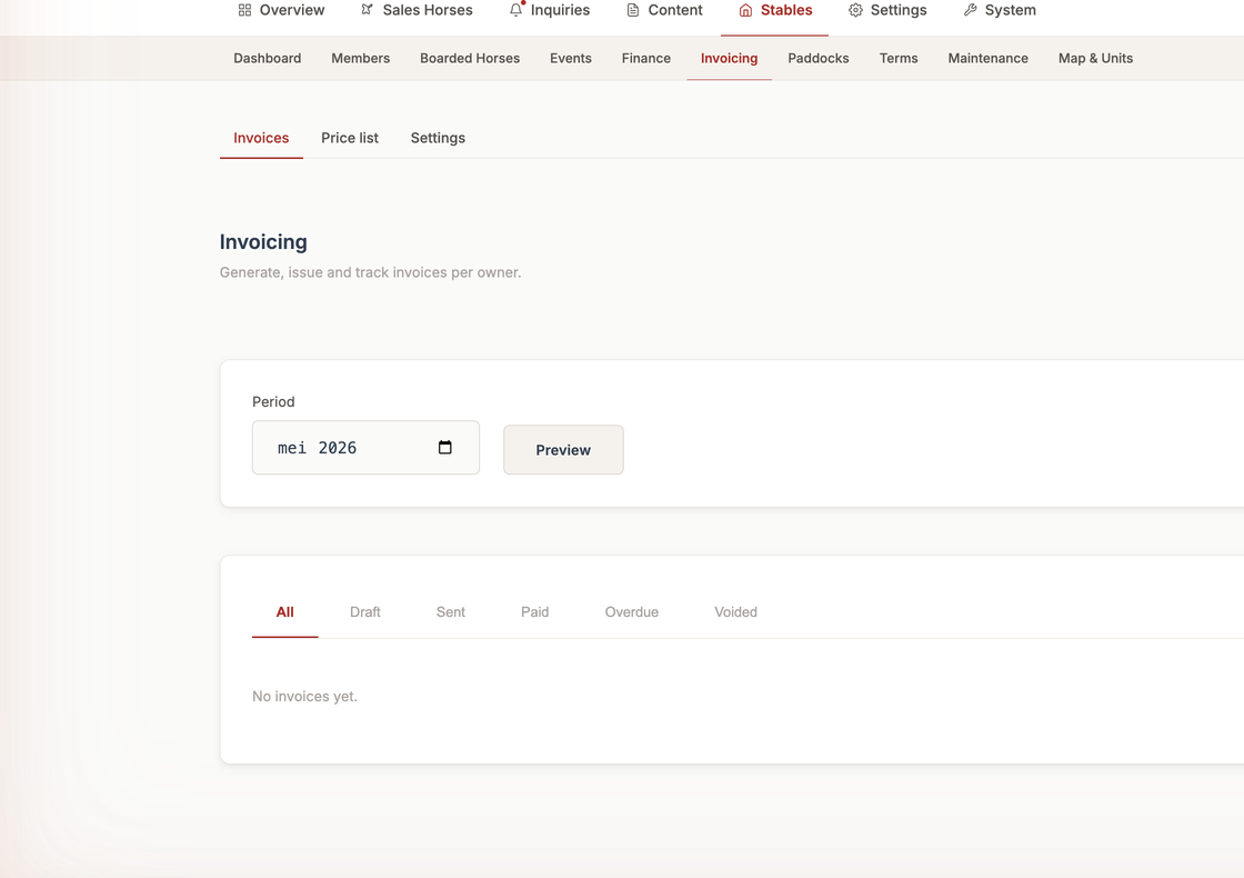 Invoicing Dashboard
