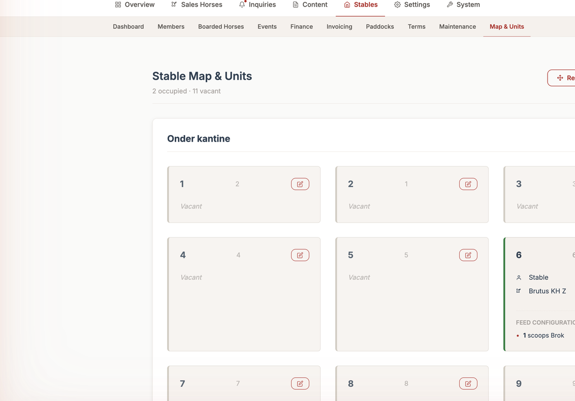 Stable Map & Units