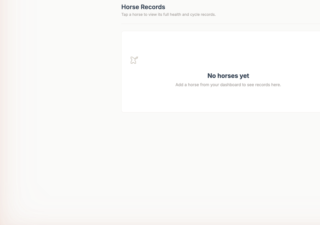 Dossiers de santé du cheval membre